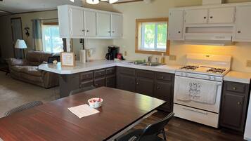 Microwave, oven, stovetop