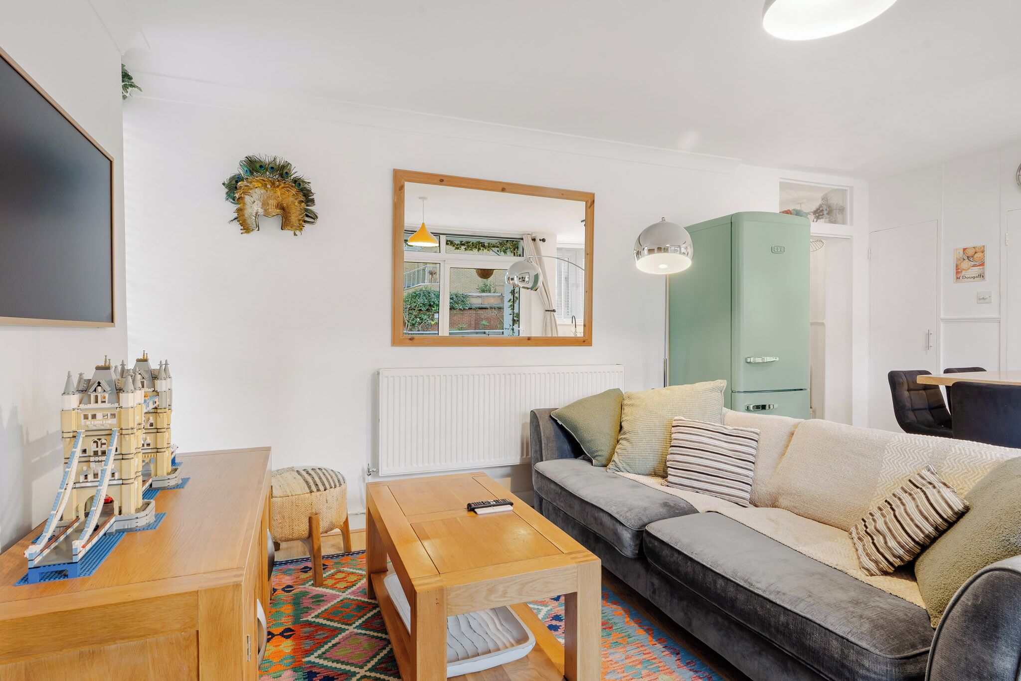 Smart-tv och böcker