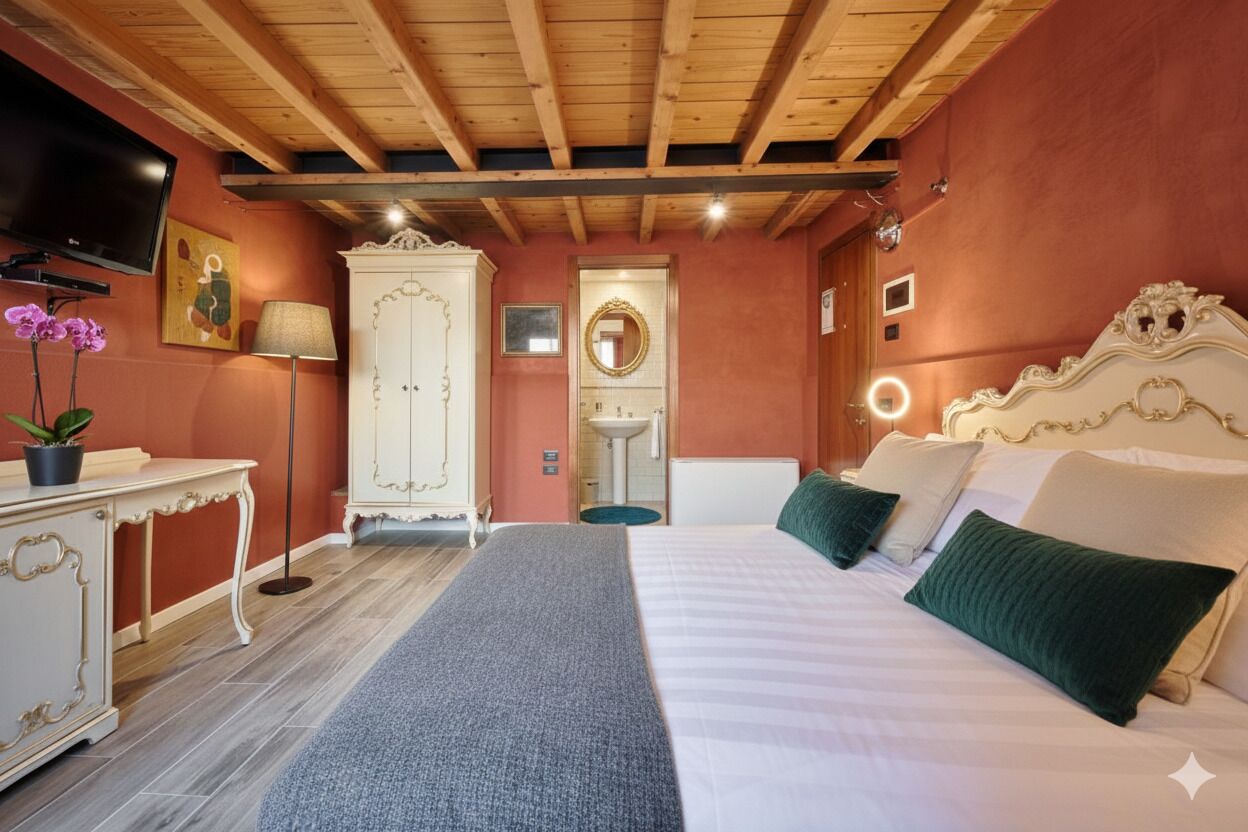 Habitación triple Confort, vistas a la ciudad | Caja fuerte, escritorio, wifi gratis