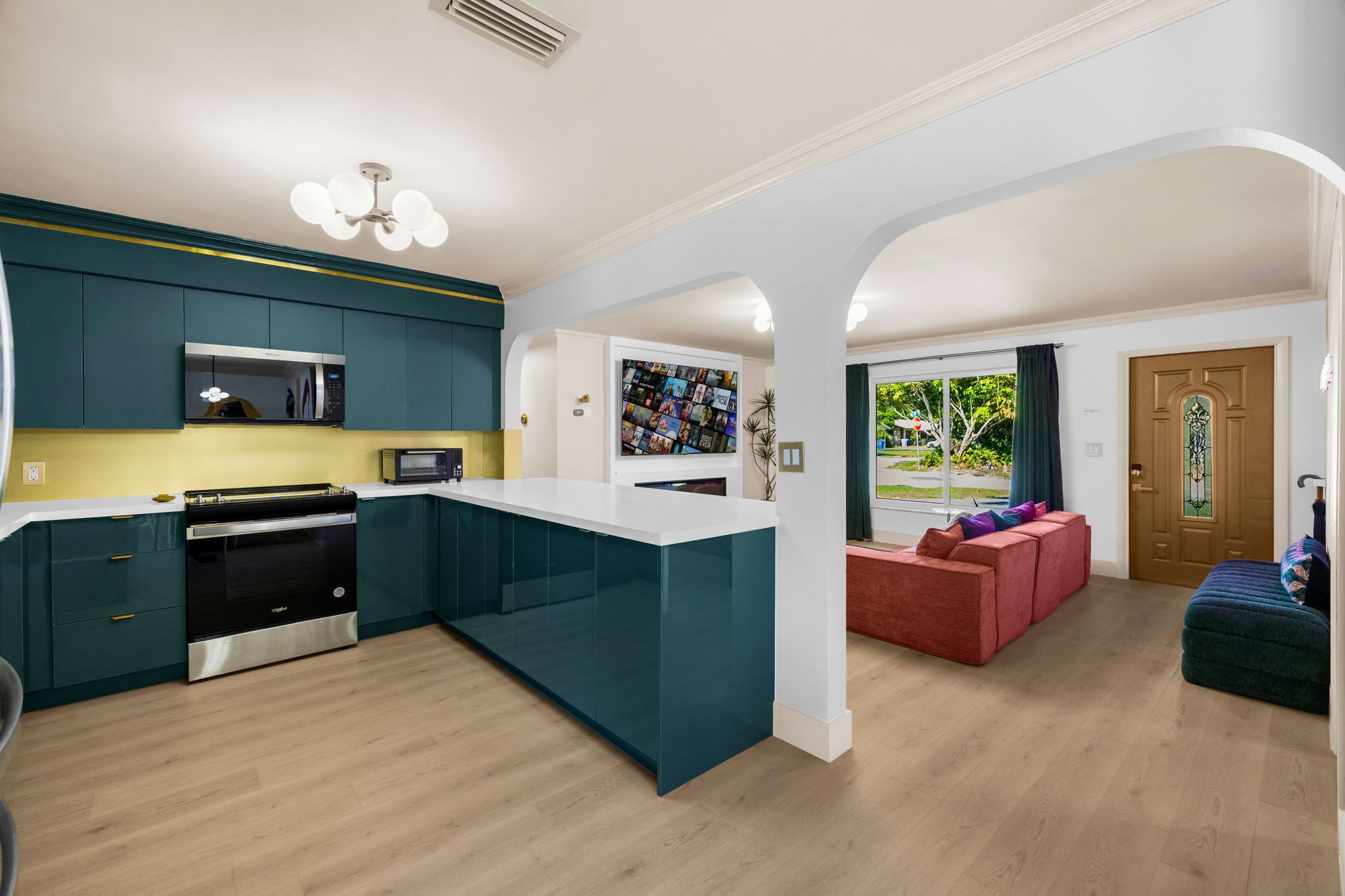 Tirai kedap cahaya, setrika/meja setrika, dan Wi-Fi gratis