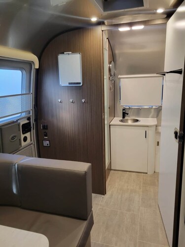 Stylish Airstream RV Near Lake Texoma with Deck and Woodland Trails