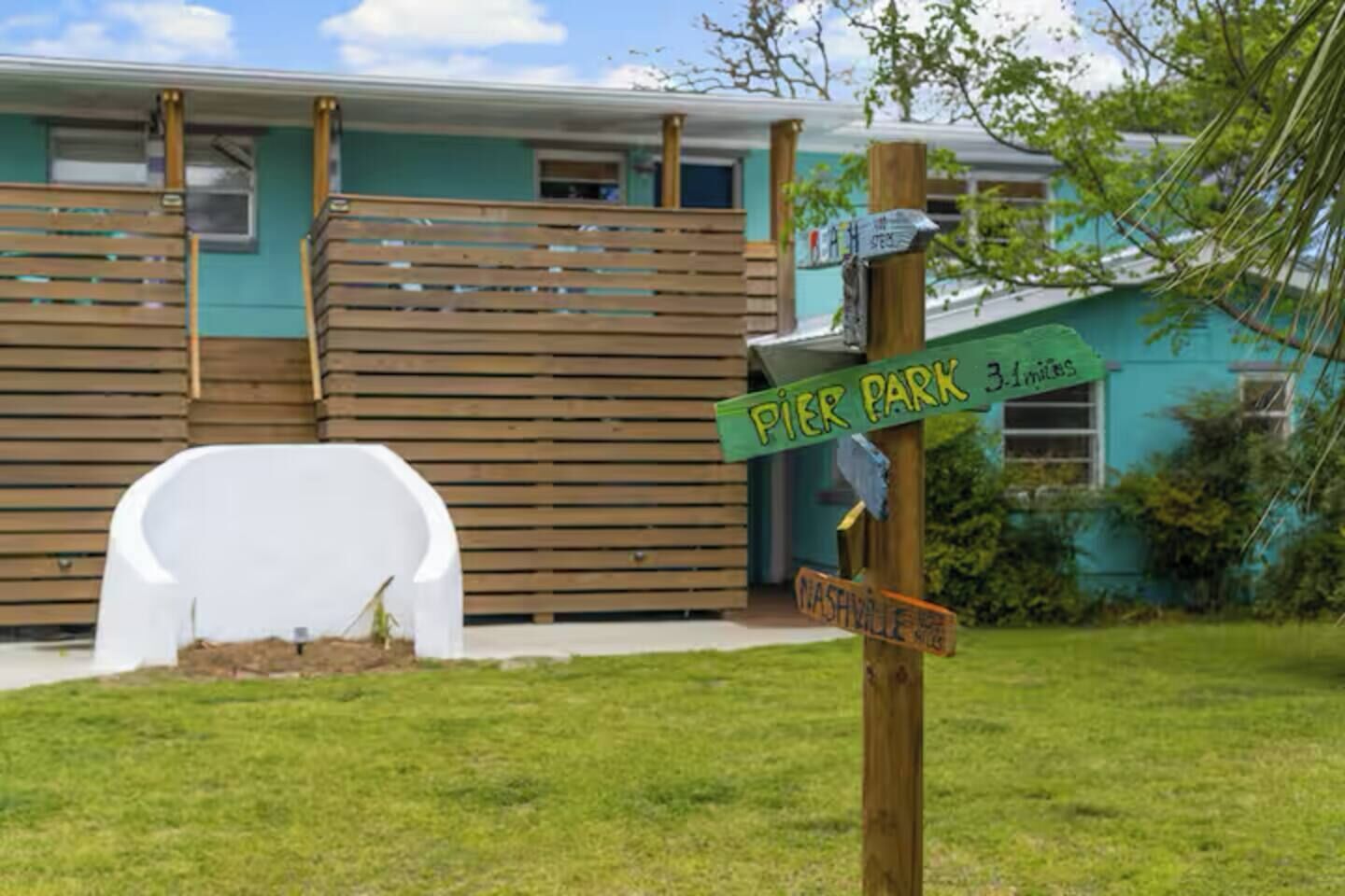 Overnattingsstedets uteområder