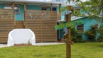 Overnattingsstedets uteområder