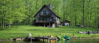 Lakefront King Beds Private Dock Kayaks Fire Pit On Private Warm Side Lake Anna