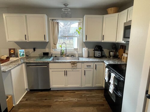 Spacious 4-bedroom Sturgis Motorcycle Rally rental with AC located in  Spearfish