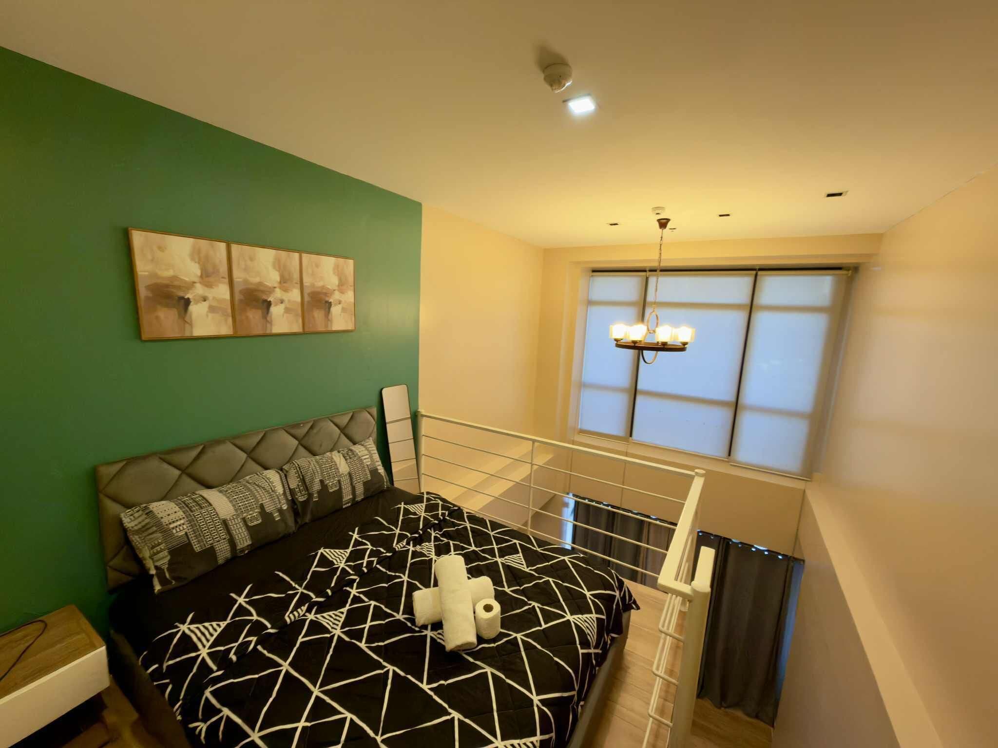 Loft Desain, balkon, pemandangan kota | Ruang kerja ramah laptop dan Wi-Fi gratis