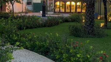 Overnattingsstedets uteområder