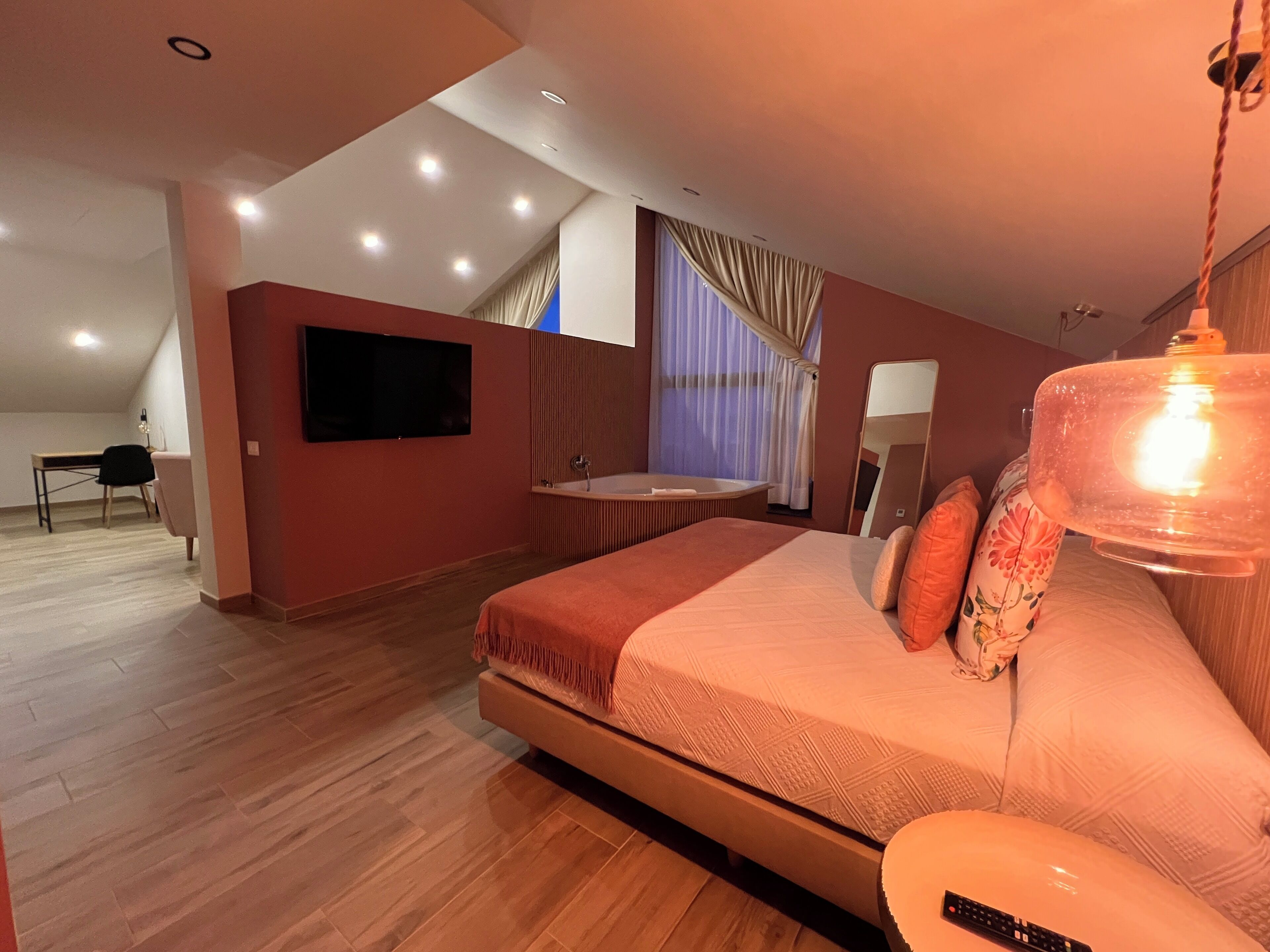 Chambre Triple Deluxe, vue mer | Bureau, Wi-Fi gratuit