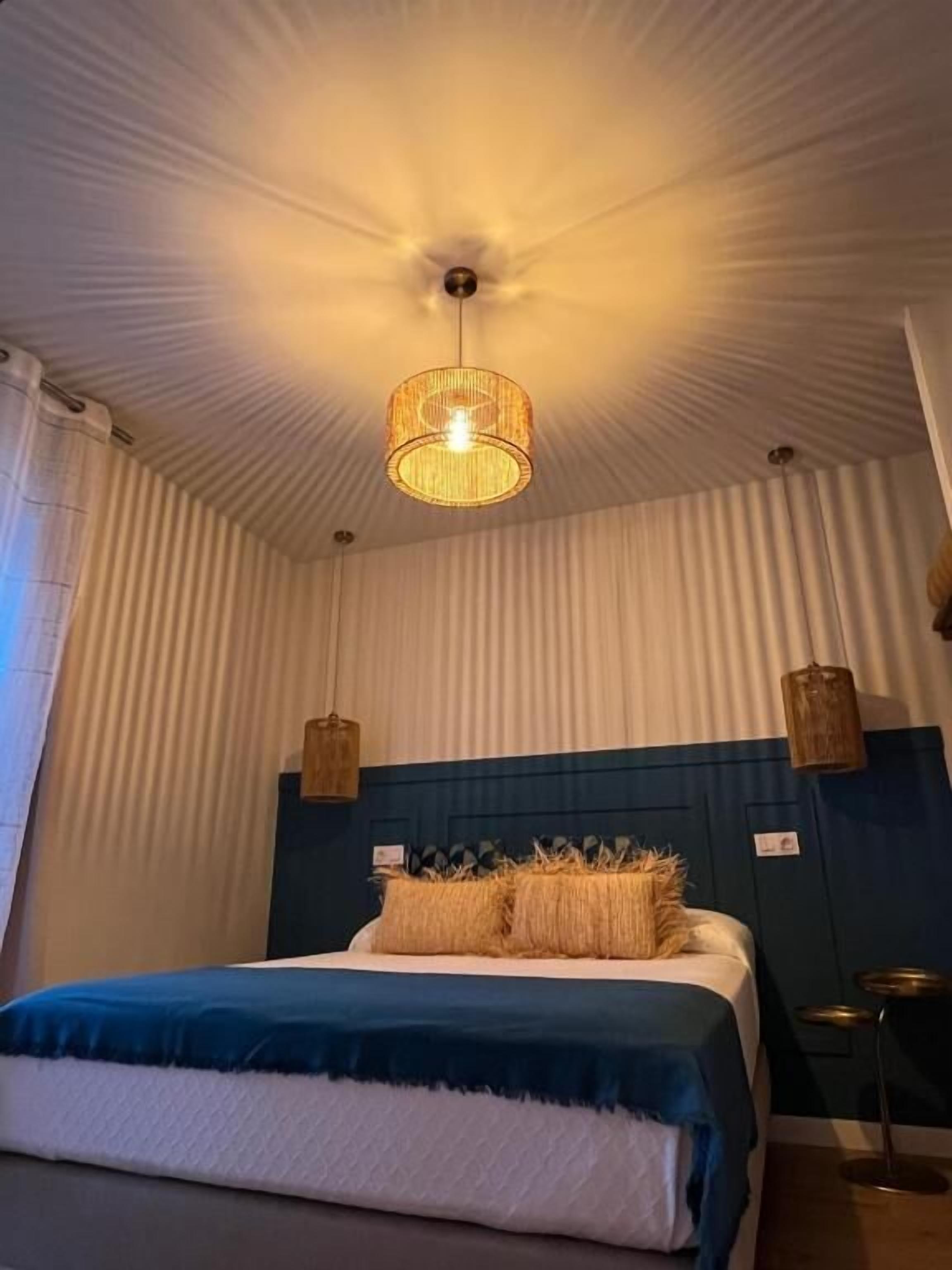 Chambre Double, vue jardin | Bureau, Wi-Fi gratuit