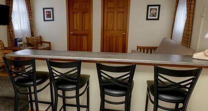 2-bedroom hotel suites in adorable Wilton with AC comfort