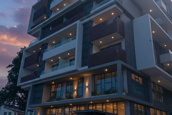 Fassade der Unterkunft