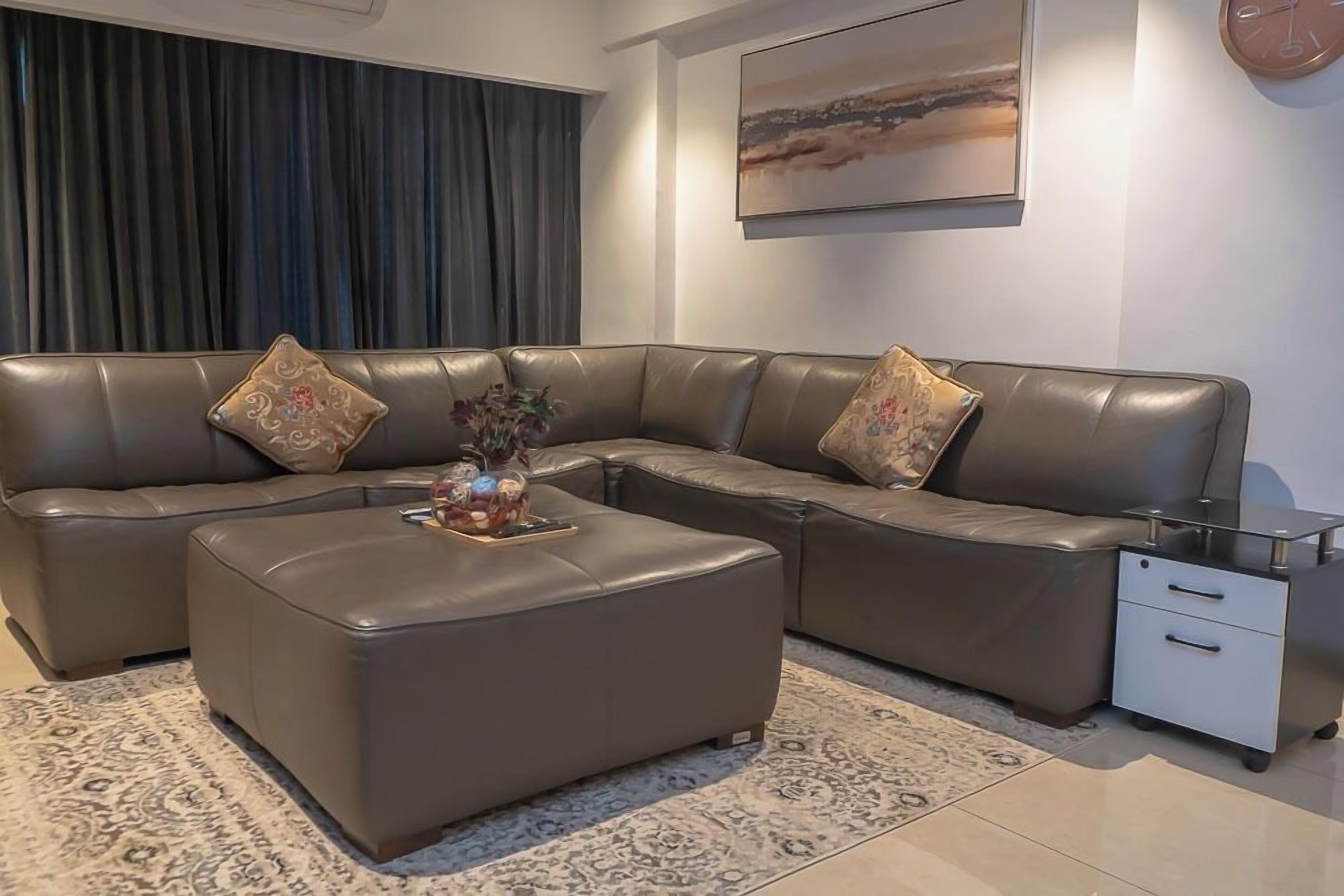 Appartement Familial, vue ville | Coin séjour