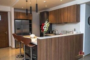 Family Apartment, City View | In-room dining - Solaris Apartments luxury by Cozy (Accra)