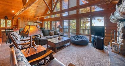 Lake Superior Log Cabin Retreat | Near Bayfield, WI | Sleeps 18