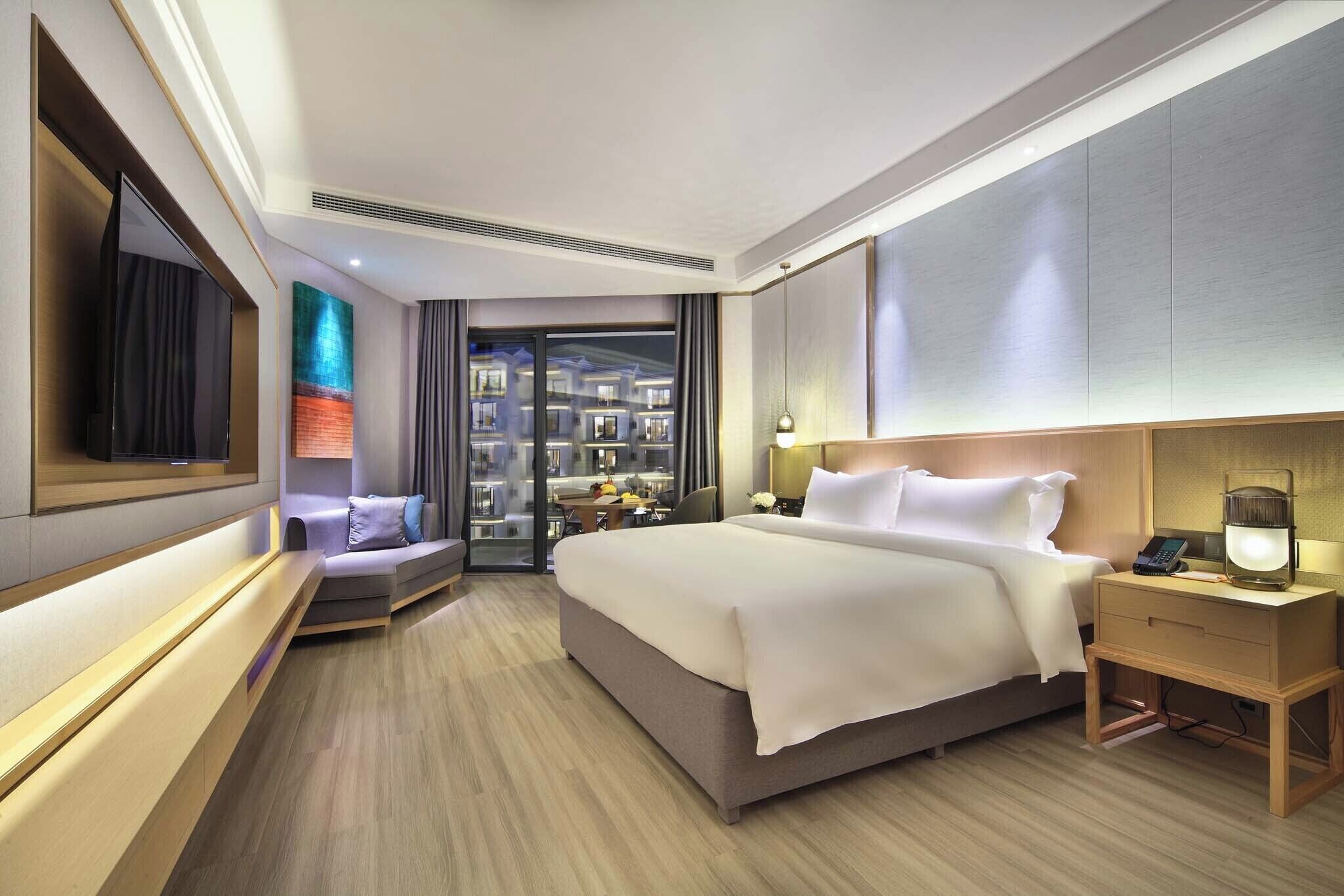 Superior-Doppelzimmer, Balkon, Blick auf den Innenhof