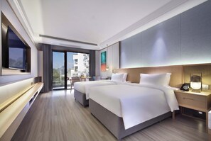 Standard-Zweibettzimmer, Balkon, Blick auf den Innenhof