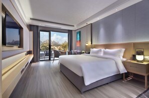 Senior-Doppelzimmer, Balkon, eingeschränkter Seeblick