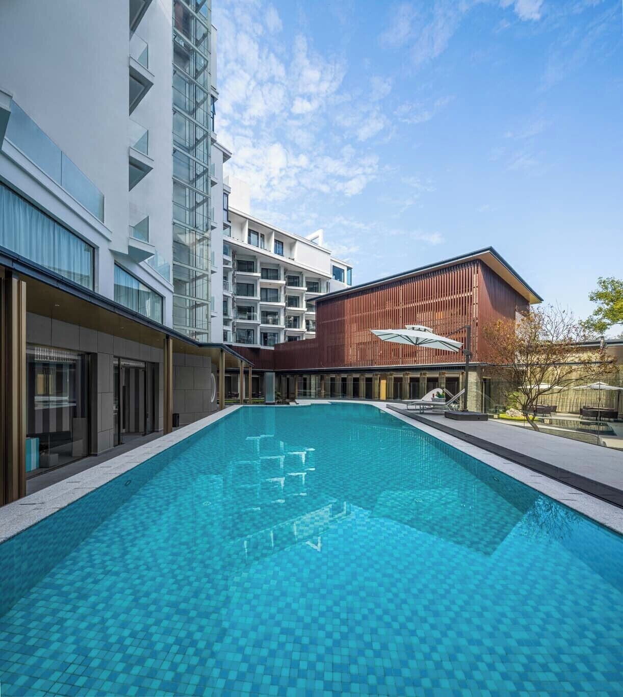 Seasonal outdoor pool