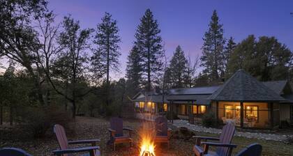 Pine Grove Woodland Escape | Game Room, Fireplace & BBQ