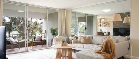 Televisie en een kantoor