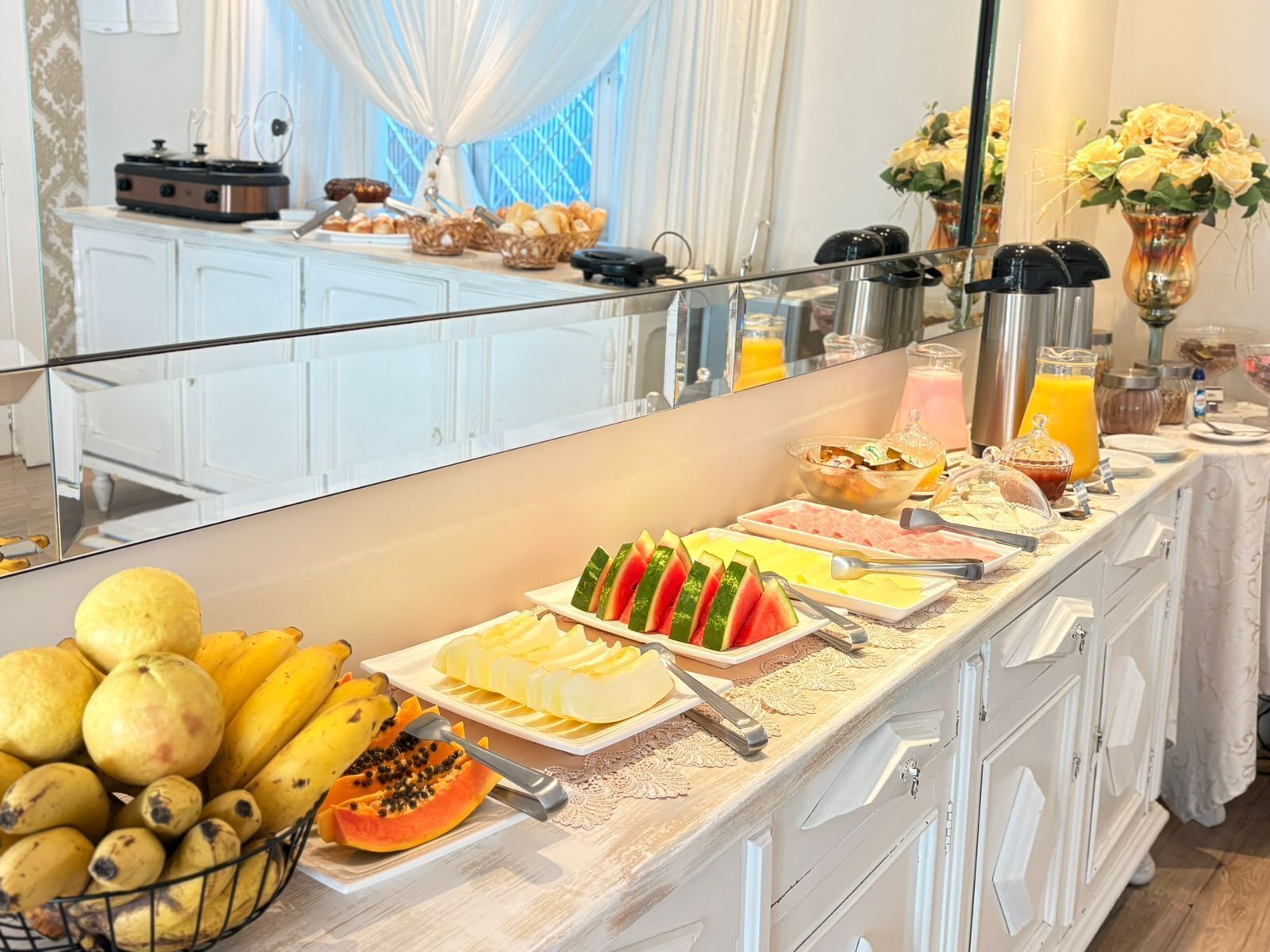 Free daily full breakfast