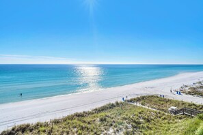 Aan het strand