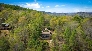 Exterior - It's All About the Views - Mtn Views | Hot Tub | Pool Table | Arcade Games | Fire Pit (Blue Ridge)