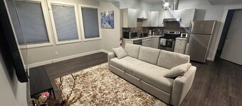 Stylish Open Cozy & Contemporary Living Space