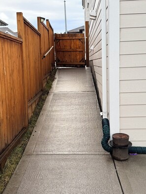 Enceinte de l’hébergement