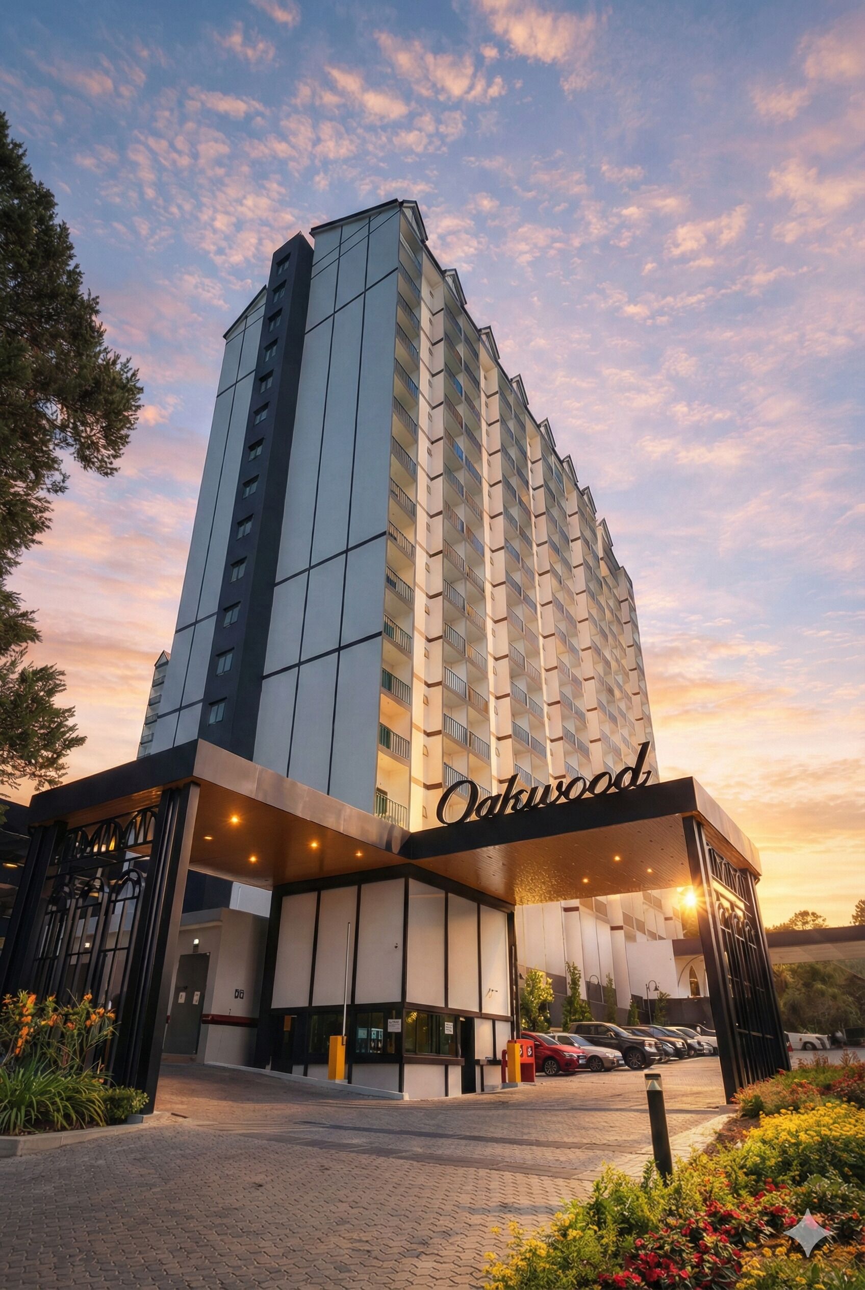 Façade de l’hébergement