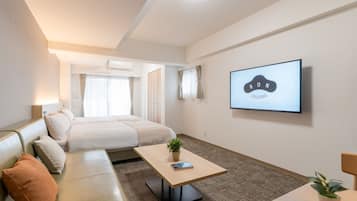 Kamar Twin Deluks | Meja kerja, Wi-Fi gratis, dan seprai linen