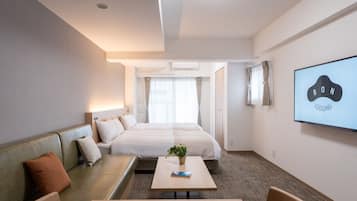 Kamar Twin Deluks | Meja kerja, Wi-Fi gratis, dan seprai linen