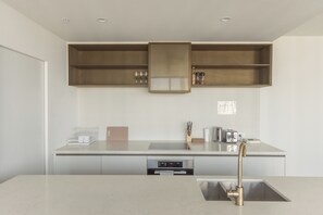 Apartamento superluxo, vista para a cidade | Cozinha privada