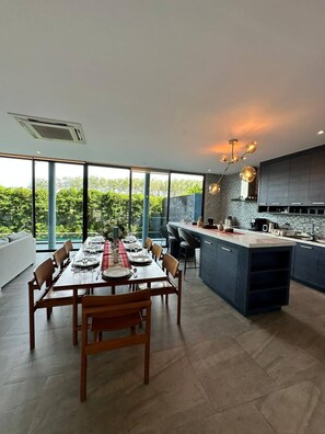 Villa, 3 Bedrooms, Smoking, Private Pool | Dining room - Bangtao Family Villa With Pool (Choeng Thale)