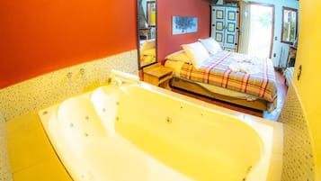 Deluxe chalet, huisdieren toegestaan, uitzicht op tuin | Gratis wifi