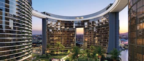 Overnatningsstedets område