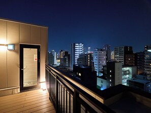 Suite, City View | Property grounds - WELLSTAY Namba Apartmenthotel-Cocochill (Osaka)