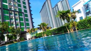 Căn hộ, 2 phòng ngủ, hút thuốc, ban công | Hồ bơi | Hồ bơi ngoài trời 