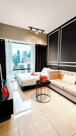 Living area - Axon Residence Bukit Bintang by Fie (Kuala Lumpur)