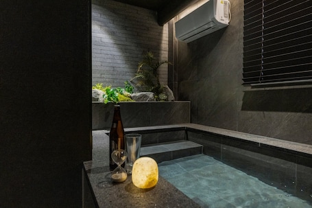 CAVERN | Private spa tub. Cave Ryokan Hotel by Anook Cheonan
