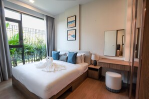 2 slaapkamers, een strijkplank/strijkijzer, wifi, beddengoed