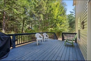 Terrace/patio - UPTA CAMP | Knight’s Hill • Moose Pond Beach • Pool (Bridgton)