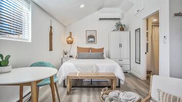 1 bedroom, iron/ironing board, travel crib, free WiFi