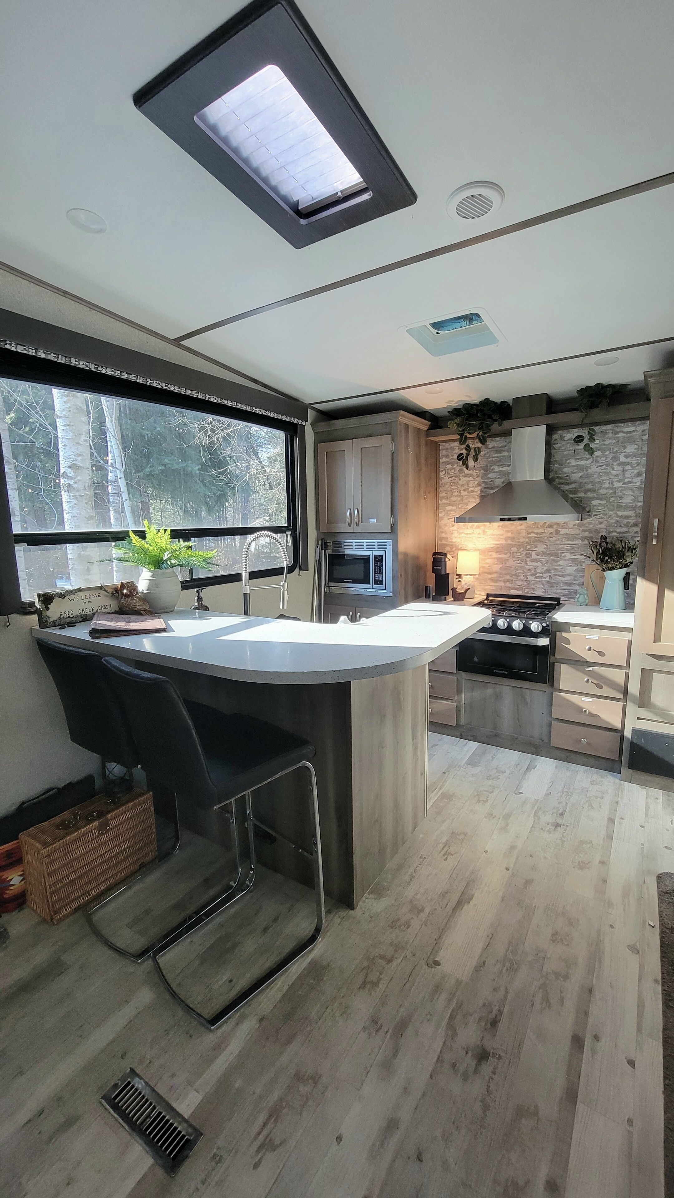 Microwave, oven, stovetop