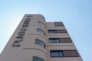 Fassade der Unterkunft