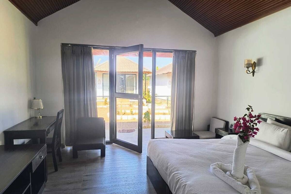 Superior-Chalet | Laptopgeeigneter Arbeitsplatz, Verdunkelungsvorhänge, kostenloses WLAN