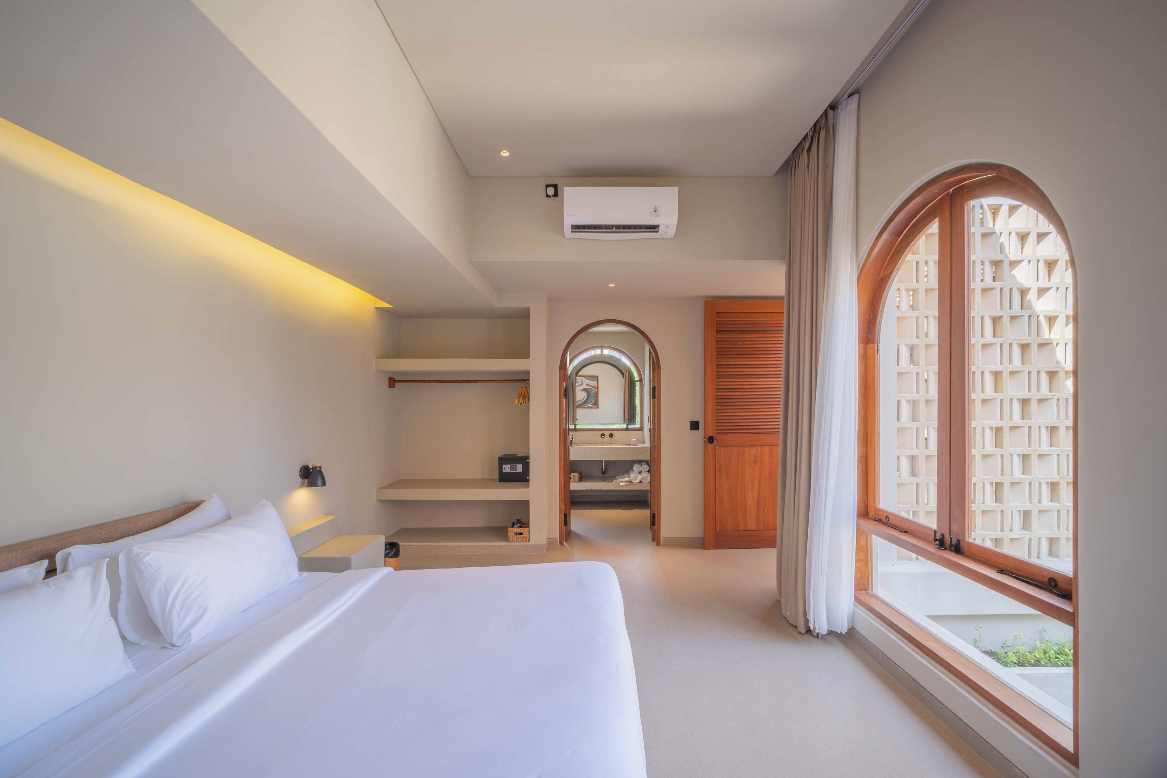 Lakens van Egyptisch katoen, luxe beddengoed