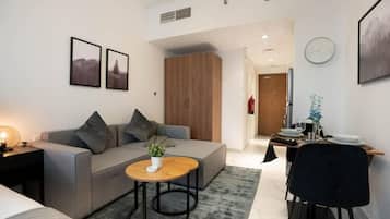 Apartamento, sacada | Área de estar