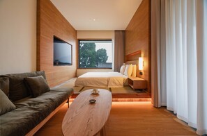 Chambre Double Standard, vue montagne | Bureau, Wi-Fi gratuit, draps fournis