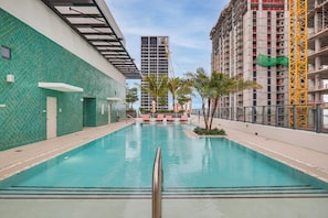Pool - Luxe High-Rise Living! Crosby Condo w/ Ocean View (Miami)